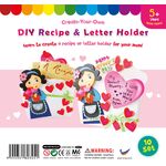 Mother's Letter and Recipe Holder - Pack of 10