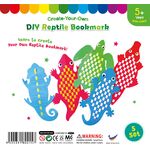 Paper Reptile Weaving Bookmark - Pack of 5