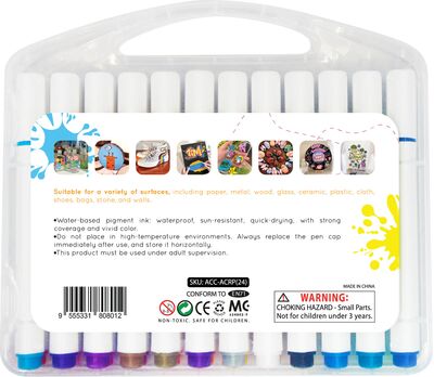 Acrylic Art Marker - 24 Colours