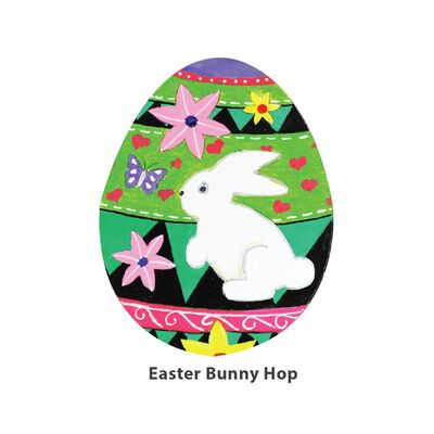 Easter Egg Painting Boards - Fun - Bunny Hop