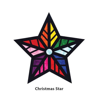 Suncatcher Christmas Day Paper Kit - Part 2 - Christmas Star