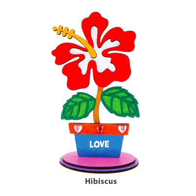 Flower Deco Painting - Hibiscus