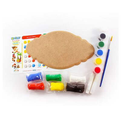 My-Clay Frilly Wall Deco Kit - Contents