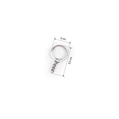 Keychain Ring Pack of 50