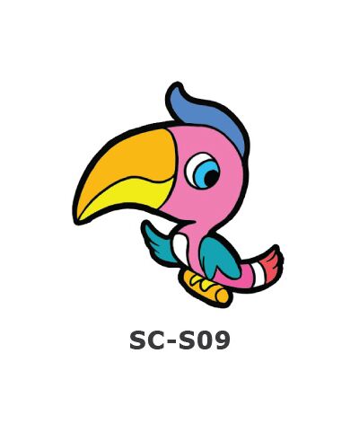 Suncatcher Small Keychain - Hornbill / Burung Enggang