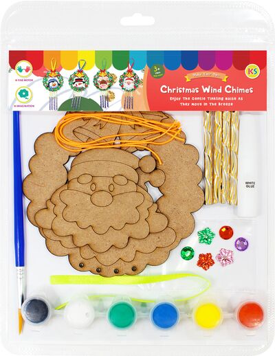 Christmas Wind Chime Kit - Penguin / Snowman / Reindeer / Santa