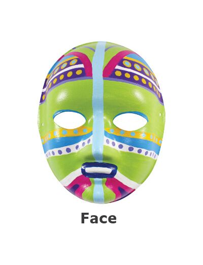 Paper Craft Mask - Face