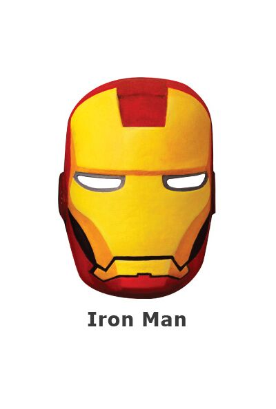 Paper Craft Mask - Iron Man