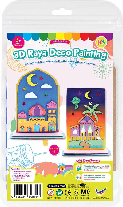 3D Raya Deco Stand Painting - Kit