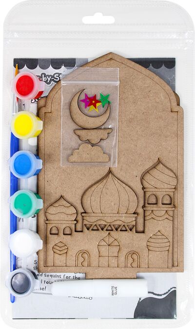 3D Raya Deco Stand Painting - Kit  - Packaging Back