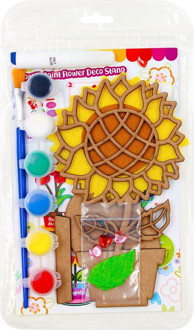 Flower Deco Painting - Tulip / Sunflower / Orchid / Hibiscus / Daisy - Kit