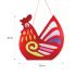Rooster Lantern Pack of 10 - Size