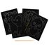 Scratch Art Wild Animals Kit Part 1 - Pack of 4 - Contents