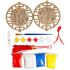 Air-Dry Clay Chinese New Year Deco Hanger Kit Part 2 - Lantern Peach Blossom and Koi Fish - Contents